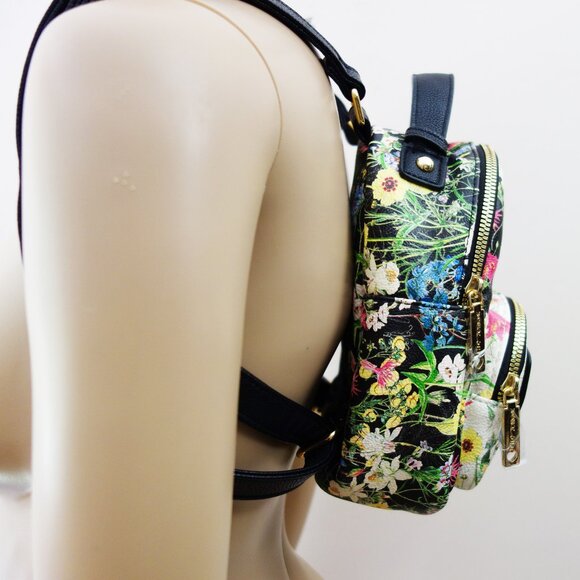 Betsey Johnson Dog/Puppy Floral Multicolor Mini Backpack NWOT! - Picture 5 of 10